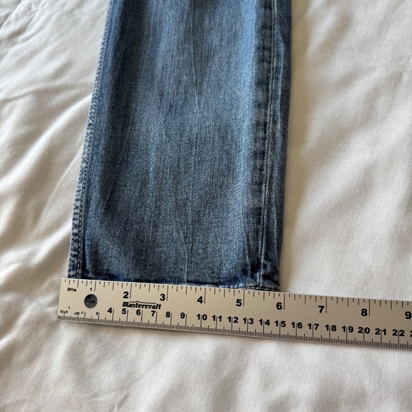 Silver Jeans Women's Distressed Patched Denim Boyfriend Jeans Blue 28 Faded - Picture 15 of 16